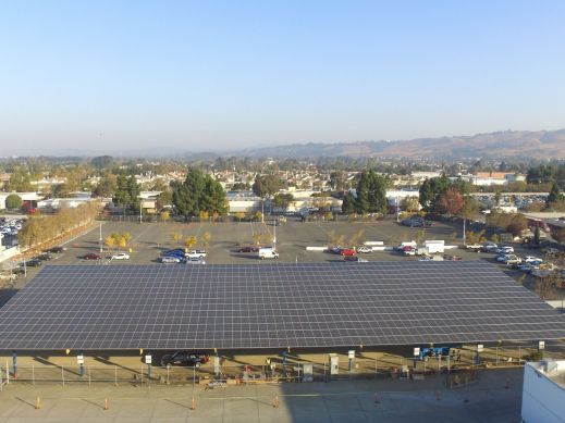 Manheim's Solar Car Port Completed. 