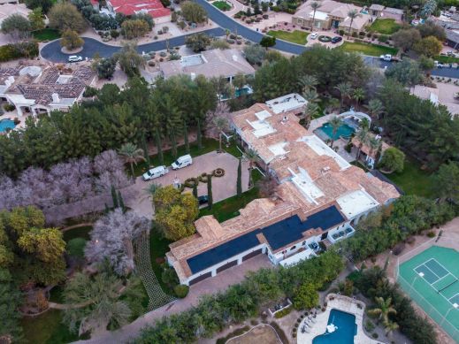 Paradise Valley, Arizona grid-tied PV system 50,000 kWh per year residential AZ install