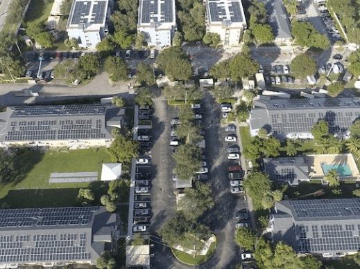 Aerial Shot of Praxis at Deerfield Beach Aerial Shot of Praxis at Deerfield Beach