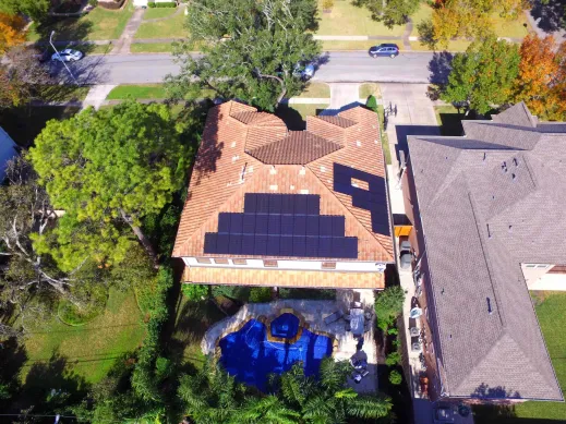 Sweetwater Energy Services Solar Installation on Home