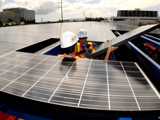 Solar Panel Installation 