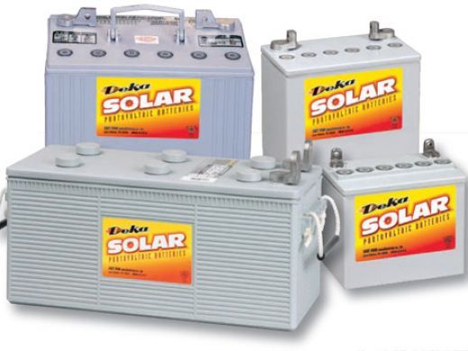 Deka has a wide offering of solar batteries