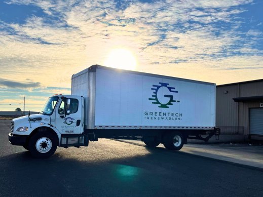 Greentech Renewables Delivery Truck 
