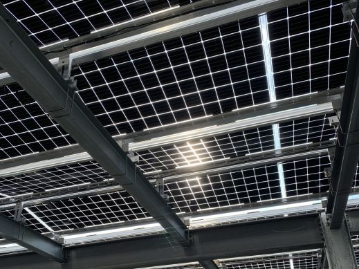 BiFacial Solar Array