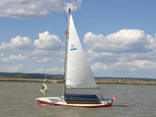 Installing solar panels on a boat requires custom mounting