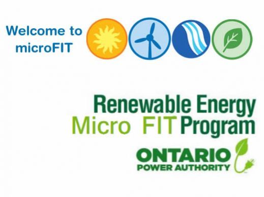 Ontario MicroFIT Program Overview